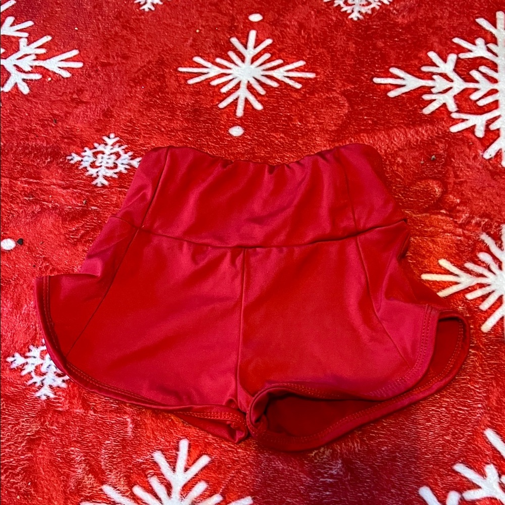 Women's Red Shorts